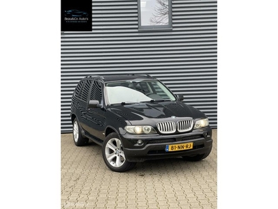 BMW X5 3.0i Zwart trekhaak Aut 19 inch! nieuwe APK!