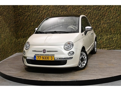 Fiat 500 1.2 Lounge Automaat Parelmoer (bj 2010)