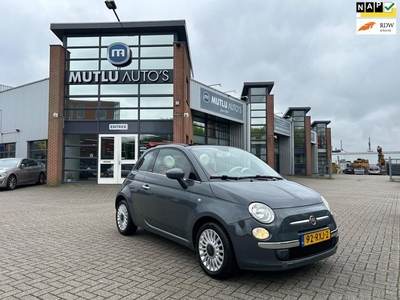 Fiat 500 C 0.9 TwinAir Lounge Cabrio Airco NAP LEDER APK PDC