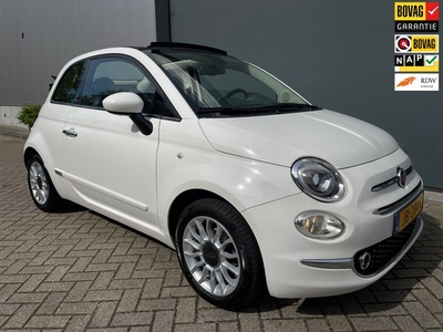 Fiat 500 C 0.9 TwinAir Turbo Lounge / Cabriolet / Navigatie