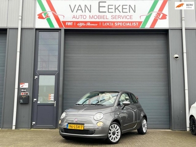 Fiat 500 C 1.2 Lounge Automaat Airco/NAP/LM velgen/Rode kap