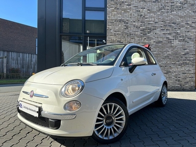 Fiat 500 C 1.2 Lounge Cabrio AircoLeerPDCNap