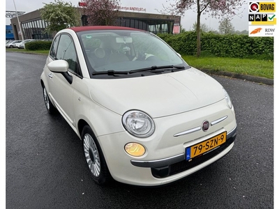 Fiat 500 C 1.2 Lounge, SEMI-AUTOMAAT, 1E EIG AFK, GEEN