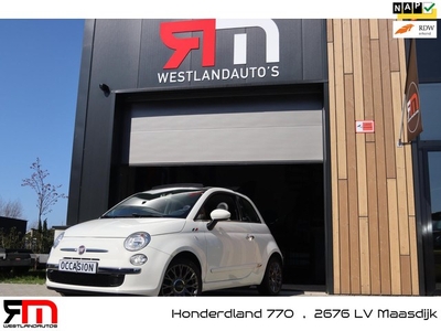 Fiat 500 Cabrio /Airco/LM velgen/nieuwe APK/half