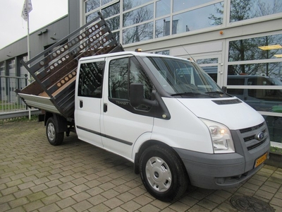 Ford Transit 350M 2.4 TDCI DOKA Dubbelcabine 3 Z./S. Kipper