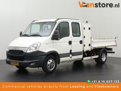 Iveco Daily 35C13 Kipper Dubbele Cabine Trekhaak