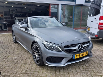 Mercedes-Benz C-klasse Cabrio 250 AMG EDITION MATGRIJS