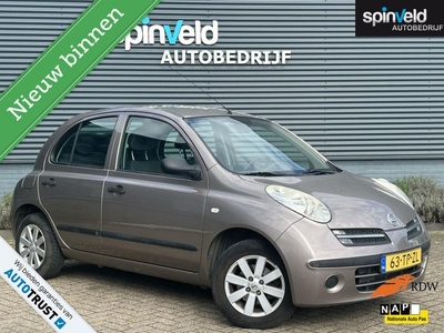 Nissan Micra 1.2 Visia BJ`06 NAP NL Airco 5drs Elekpakket