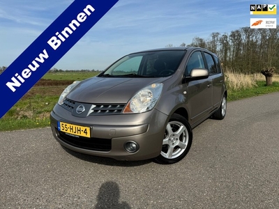 Nissan Note 1.6 Acenta 5DRS AUTOMAAT NAP AIRCO 110PK GOED