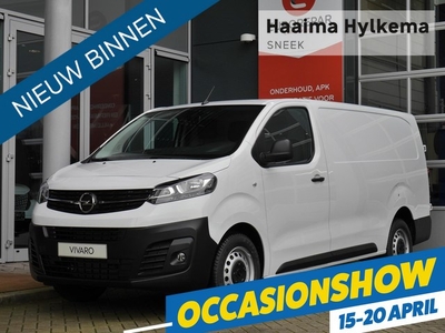 Opel Vivaro 1.5 BlueHDi 100 S&S L3 Nieuw auto