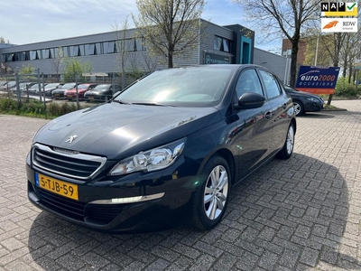 Peugeot 308 1.2 VTi Active - Navigatie - Zwart - 130.000 Nap