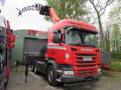 Scania R450 Euro 6 - PM 50t flyjib - Lier (bj 2018)