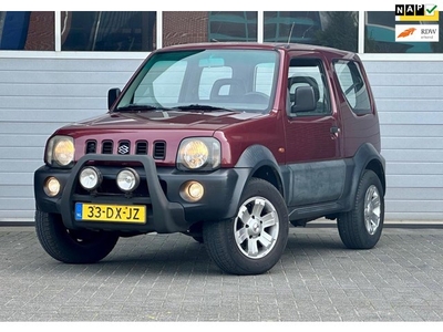 Suzuki Jimny 1.3 JX 2WD lage kilometerstand orig.NL nwe APK!