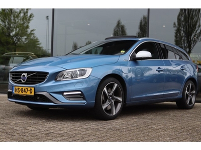 Volvo V60 2.4 D6 TWINENGINE 285PK R-DESIGN SCHUIFDAK