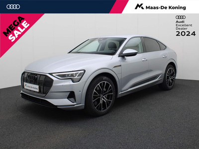 Audi e-tron Sportback 55/408pk quattro Advanced edition Plus · DAB ontvanger · LED koplampen · Cruise control adaptief met stop&go