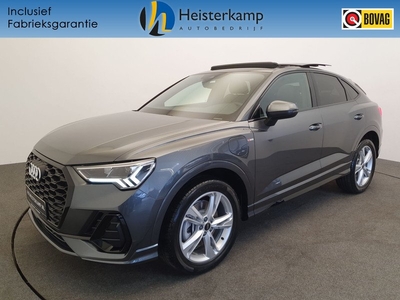 Audi Q3 Sportback 45 TFSI e 245pk S-Line S-Tronic Wegklapbare trekhaak, Panoramadak, Camera