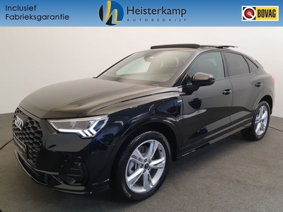 Audi Q3 Sportback 45 TFSI e 245pk S-Line S-Tronic Wegklapbare trekhaak, Panoramadak, Camera