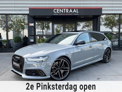 Audi RS6 Avant 4.0 TFSI Quattro Performance 605PK|Pano|Bose|Carbon|360Camera|HUD|Memory|ACC|Keyless|Leder