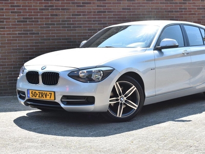 BMW 1-serie 116i Sport '13 Airco Navi NAP Inruil mogelijk