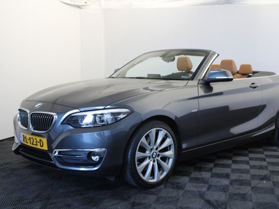 BMW 2 Serie Cabrio 220i High Executive *Pinksteren open*