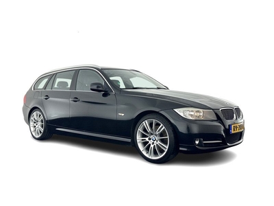 BMW 3 Serie Touring 318d High Executive M-Sport-Pack *DAKOTA-VOLLEDER | NAVI-FULLMAP | ECC | PDC | CRUISE | SPORT-SEATS | 18