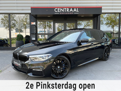 BMW 5-serie Touring 530i xDrive High Exe M-Sport 252PK|Pano|Navi|PDC|HUD|Memory|Carplay|Ambient Light