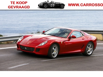 Ferrari 599 / F12 / 250 / 275 / 330 / 365 / 550 Te koop gevraagd