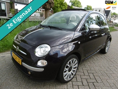 Fiat 500 C 0.9 TwinAir Lounge 86pk Leder Clima PDC 114.000km Historie