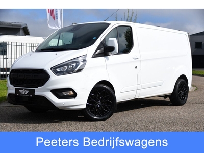 Ford Transit Custom 340 2.0 TDCI L2H1 PB Limited Adaptieve Cruise, Camera, Automaat, Carplay, 170PK, LED, Stoelverwarming,