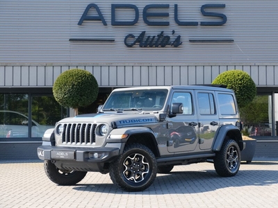 Jeep Wrangler Unlimited 4xe 380 Rubicon Softtop Cabrio Trekhaak Adaptive Cruise NL Auto BTW Dealer Onderhouden