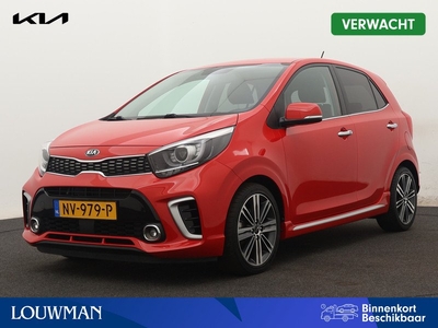 Kia Picanto 1.2 CVVT GT-Line | Stuur-/Stoelverwarming | Climate Control | Navigatie | Parkeersensoren | Inclusief 12 Maanden BOVAG Garantie