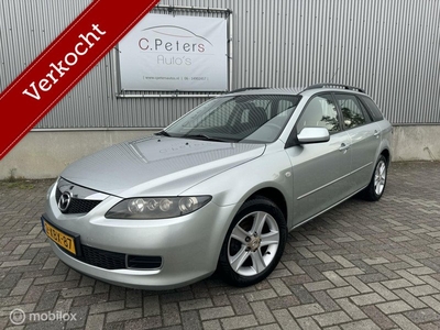 Mazda 6 VERKOCHT Sportbreak 2.0i Touring 2006 / Nieuwe APK / Airco / Trekhaak / Cruisecontrol