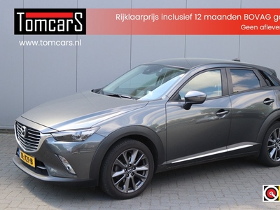 Mazda CX-3 2.0 SkyActiv-G 120PK GT-Luxury Automaat Navigatie/Camera/Trekhaak/Stoelverwarming