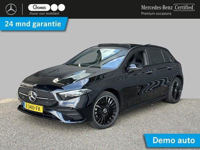 Mercedes-Benz A-klasse 250 e AMG Line | Premium | Nightpakket | Panoramadak | Achteruitrijcamera | Stoelverwarming | Sfeerverlichting | Trekhaak |