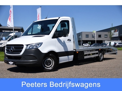 Mercedes-Benz Sprinter 319 3.0 V6 CDI Oprijwagen UNIEK! 1280KG Laadvermogen, Cruise, 190PK, Multimedia, Carplay, Trekhaak, Automaat,