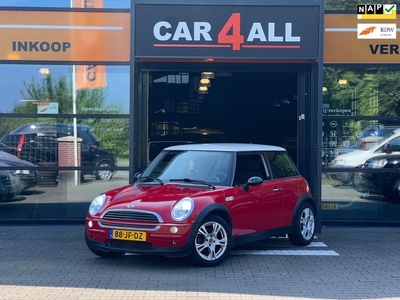 Mini Mini 1.6 One Salt CARPLAY/CAMERA/AIRCO/APK 10-1-2025/LMVELGEN!