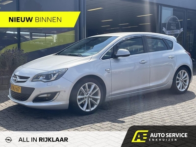 Opel Astra 1.4 Turbo Cosmo Incl. APK | Vaste prijs | Dealer onderhouden | Clima | Leer | Camera | LMV | el. stoelen | Xenon | Navi