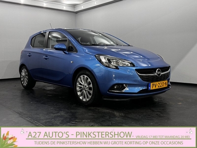 Opel Corsa 1.0 Turbo Innovation Clima, Half leder, Camera, Cruise control, Stoelverwarming,