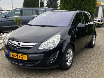 Opel Corsa 1.3 CDTI 2012 Facelift 5-Deurs Zwart Trekhaak