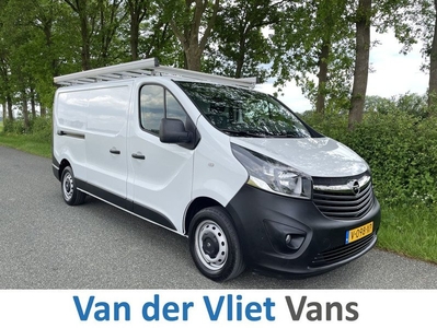 Opel Vivaro 1.6 CDTI 125pk E6 L2 Edition 3 Zits Lease €278 p/m, Airco, Navi+camera, Imperiaal, Trekhaak, Volledig onderhoudshistorie aanwezig