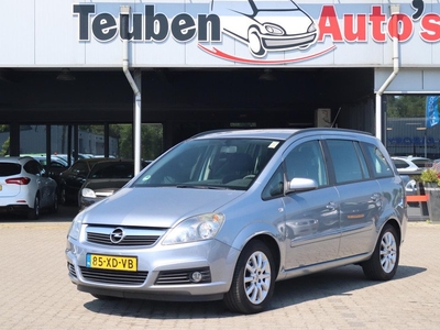 Opel Zafira 1.8 Temptation 7 Persoons, Airco, Cruise control, Trekhaak