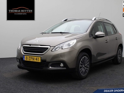 Peugeot 2008 1.2 PureTech Active 2015 NAP | Panorama dak | Navigatie | Airco | Trekhaak | PDC | Bluetooth | Cruise control | Elektrische ramen + spiegels | Dealer onderhouden | Automaat | Radio CD |