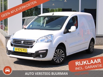 Peugeot Partner 120 1.6 BlueHDi 100 L1 Premium Pack S&S Cruise Control, Navigatie, Bluetooth, Parkeersensoren Achter, Airco