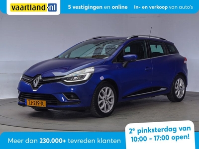 Renault Clio ESTATE 0.9 TCe Intens [ Nav Climate control Leder/stof zetels ]