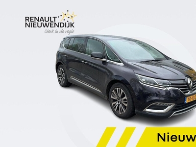 Renault Espace TCe 200 EDC Initiale Paris 7p. AUTOMAAT / LEER / HEAD-UP / ADAPT. CRUISE / NAVI / CAMERA / STOELVERW. / PARK ASSIST