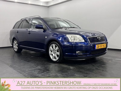 Toyota Avensis wagon 2.0 VVTi Linea Luna Leder, Cruise control, Parkeer sensoren, Stoelverwarming, Trekhaak