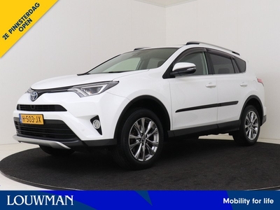 Toyota RAV4 2.5 Hybrid AWD Executive Business Limited I Navigatie I Elektr. glazen Schuif/kanteldak I Climate Control I Cruise Control I Camera I LM Velgen I Trekhaak I Keyless Entry/Start I Max. trekgewicht geremd 1.650 kg I