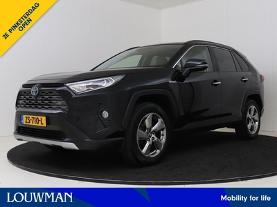 Toyota RAV4 2.5 Hybrid AWD Executive I Navigatie I Climate Control I Cruise Control Adaptief I Rondom Zicht Camera I 1e Eigenaar I Volledig LOUWMAN Onderhouden I Lederen Bekleding I Electr. Glazen Schuif/Kanteldak I Trekhaak I Subwoofer I Bearlock I