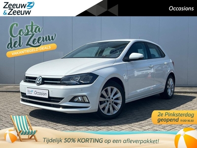 Volkswagen Polo 1.0 TSI Highline | Apple/Android Carplay | Climate control | Adapt. Cruise Control | 12 maanden garantie! |