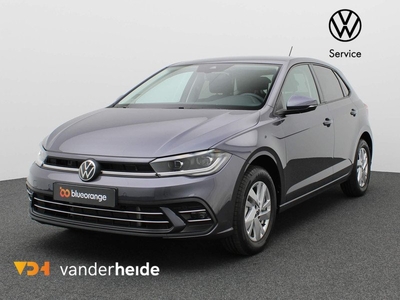 Volkswagen Polo 1.0 TSI Style 110PK DSG Achteruitrijcamera, Matrix-LED, stoelverwarming, travel assist, keyless, 15'' lichtmetaal